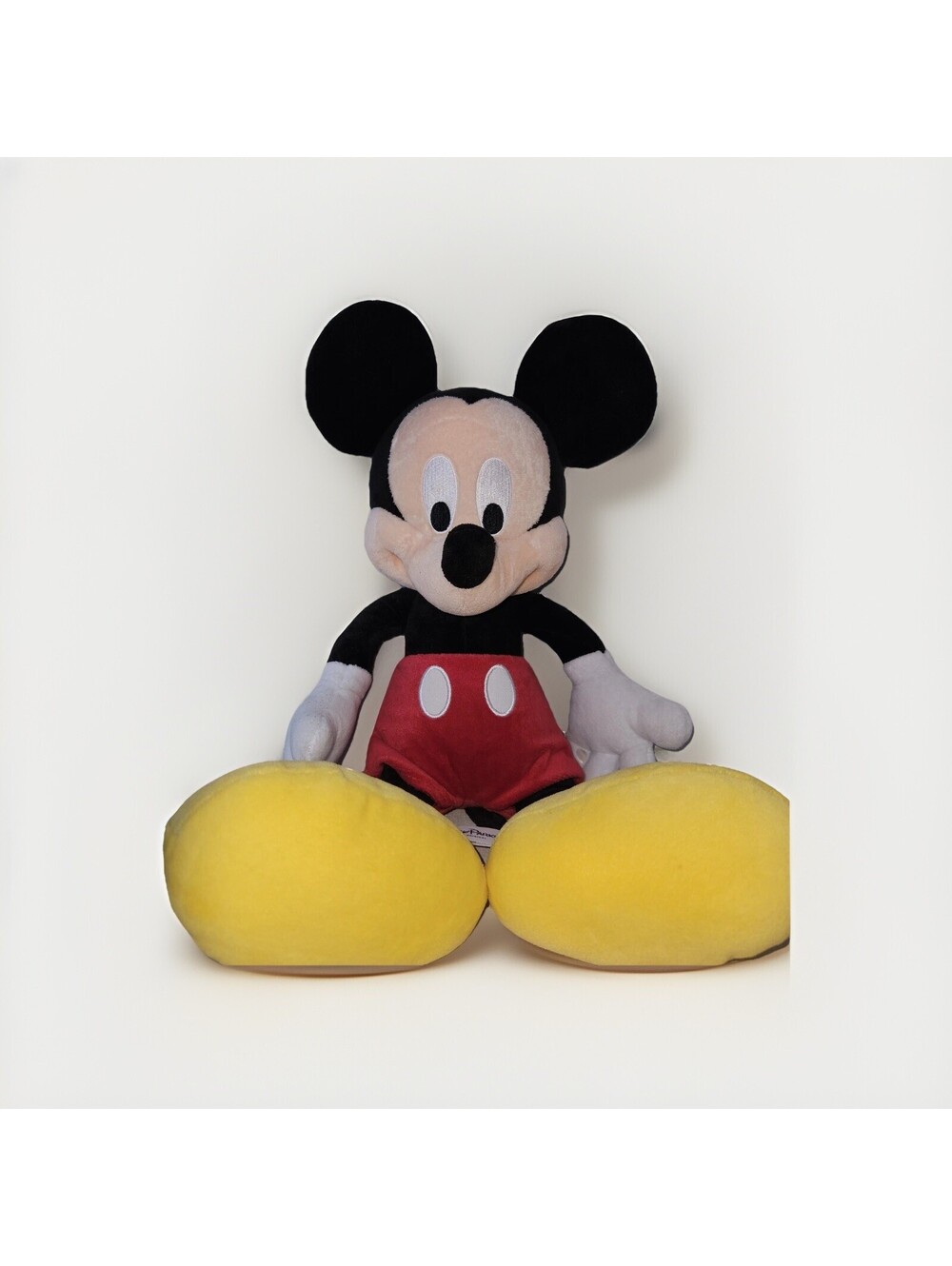 Disney Mickey Mouse Plush 14” Classic Red Shorts Stuffed Toy 0+ With Tag